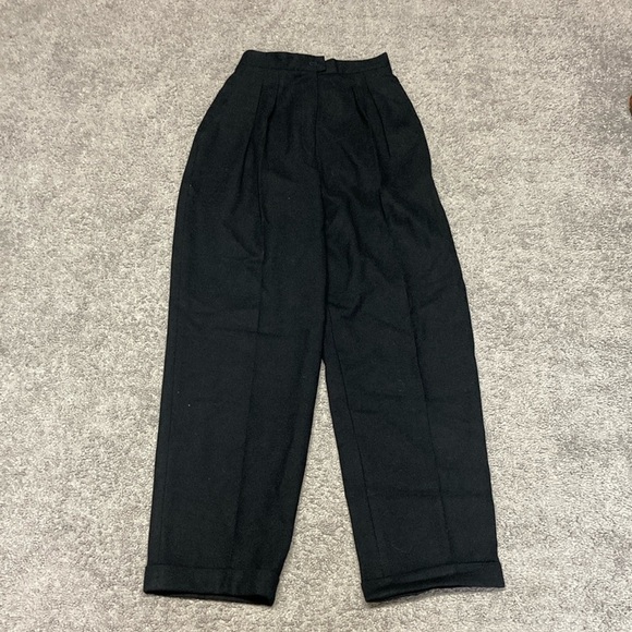 Jones New York vintage wool navy pants - Picture 1 of 1